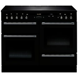 Rangemaster Hi-LITE 110 Induction Hob Range Cooker Gloss Black